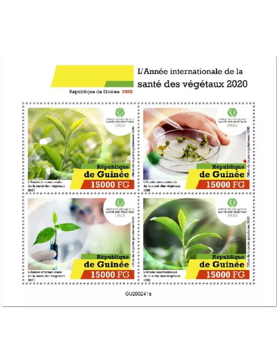 n° 10534/10537 - Timbre GUINEE Poste