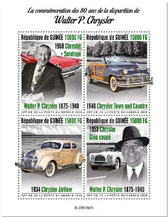 n° 10588/10591 - Timbre GUINEE Poste