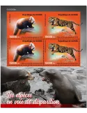 n° 10748/10749 - Timbre GUINEE Poste