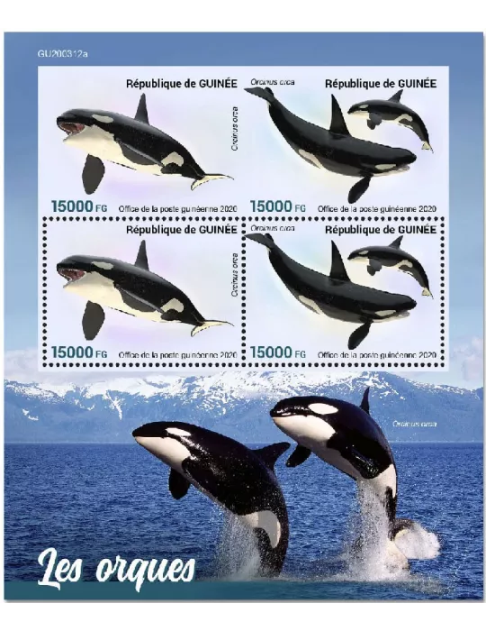 n° 10760/10761 - Timbre GUINEE Poste