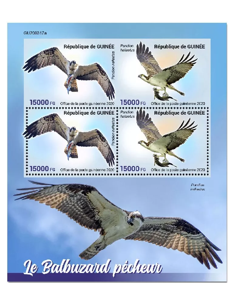 n° 10770/10771 - Timbre GUINEE Poste