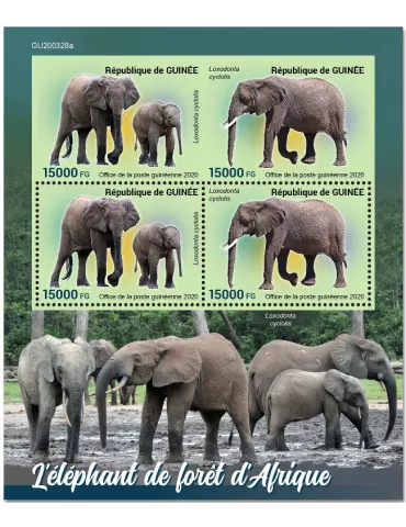 n° 10792/10793 - Timbre GUINEE Poste