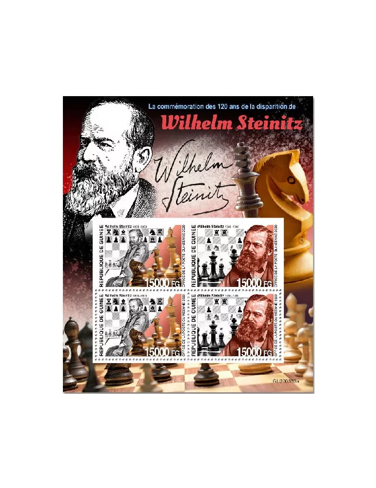 n° 10796/10797 - Timbre GUINEE Poste