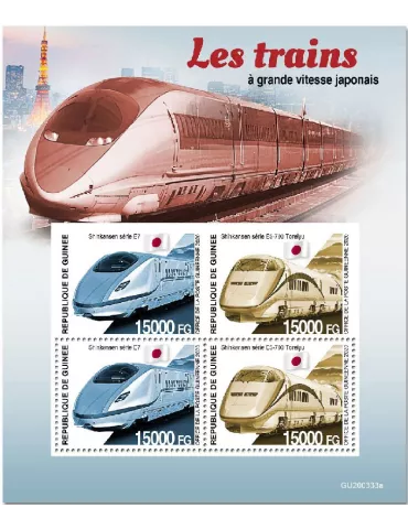 n° 10802/10803 - Timbre GUINEE Poste