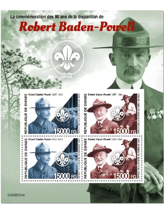 n° 10804/10805 - Timbre GUINEE Poste