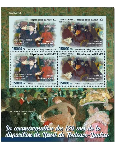 n° 10816/10817 - Timbre GUINEE Poste