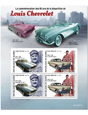 n° 10830/10831 - Timbre GUINEE Poste