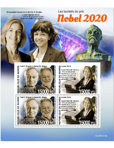 n° 10832/10833 - Timbre GUINEE Poste