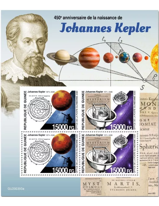 n° 10836/10837 - Timbre GUINEE Poste