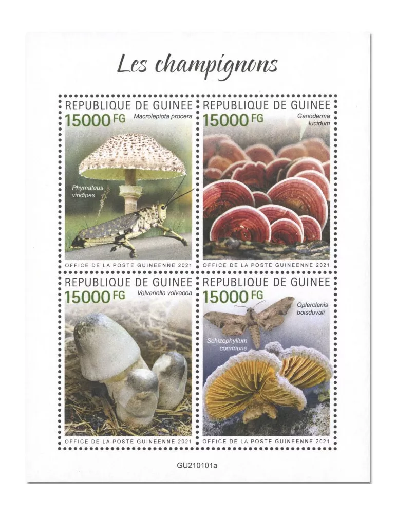 n° 10846/10849 - Timbre GUINEE Poste