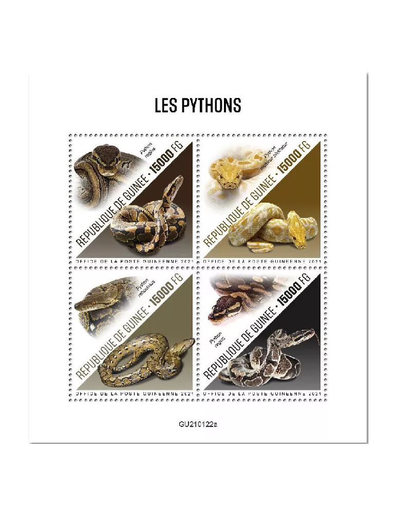 n° 10928/10931 - Timbre GUINEE Poste