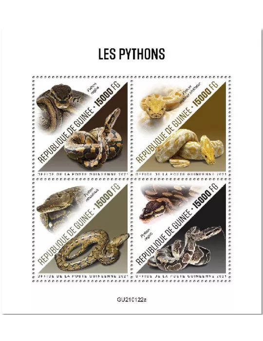 n° 10928/10931 - Timbre GUINEE Poste