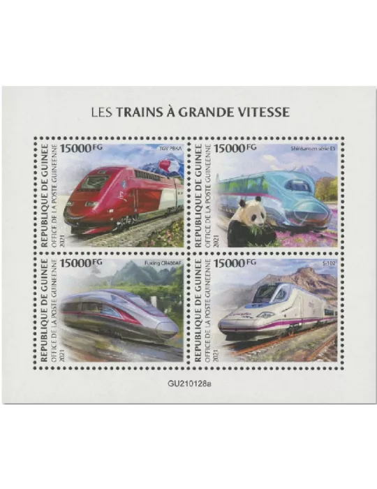 n° 10952/10955 - Timbre GUINEE Poste