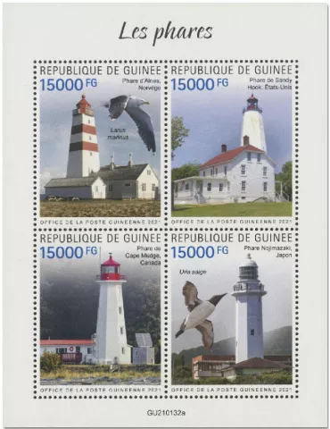 n° 10968/10971 - Timbre GUINEE Poste