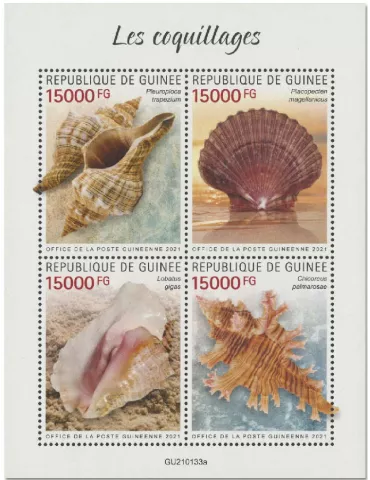 n° 10972/10975 - Timbre GUINEE Poste