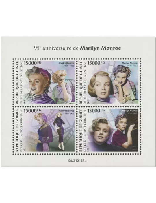 n° 10988/10991 - Timbre GUINEE Poste