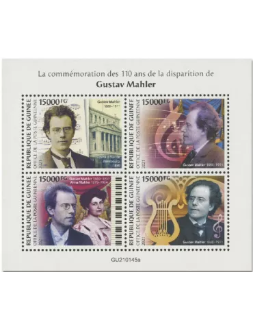 n° 11020/11023 - Timbre GUINEE Poste