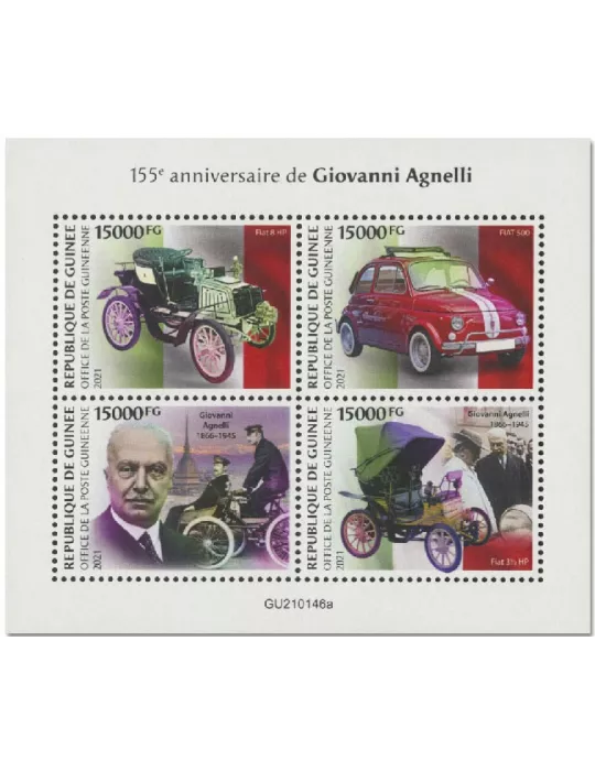 n° 11024/11027 - Timbre GUINEE Poste