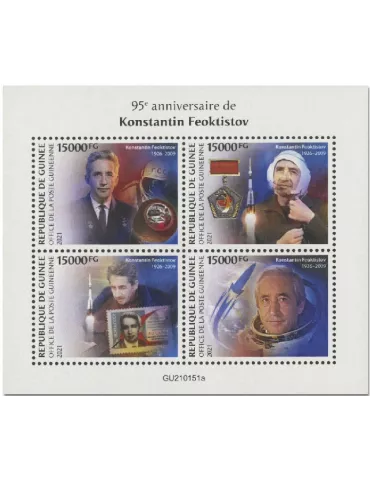 n° 11044/11047 - Timbre GUINEE Poste