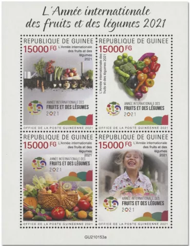 n° 11052/11055 - Timbre GUINEE Poste