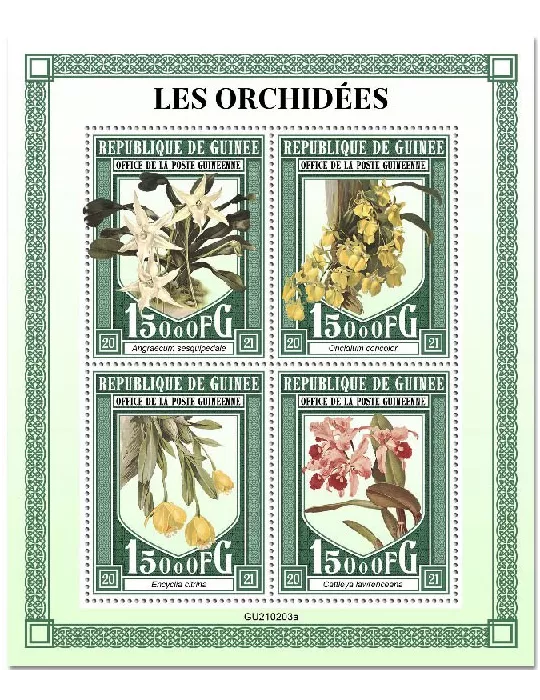 n° 11068/11071 - Timbre GUINEE Poste