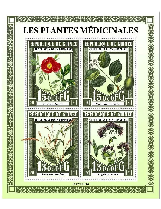 n° 11072/11075 - Timbre GUINEE Poste