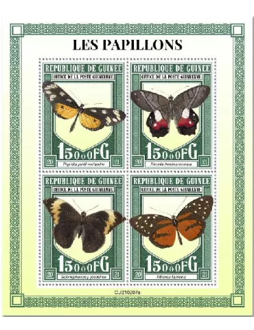 n° 11084/11087 - Timbre GUINEE Poste