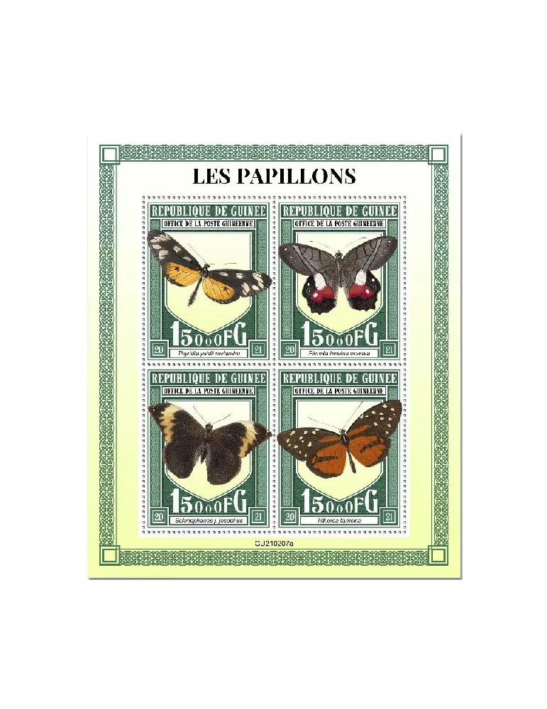 n° 11084/11087 - Timbre GUINEE Poste