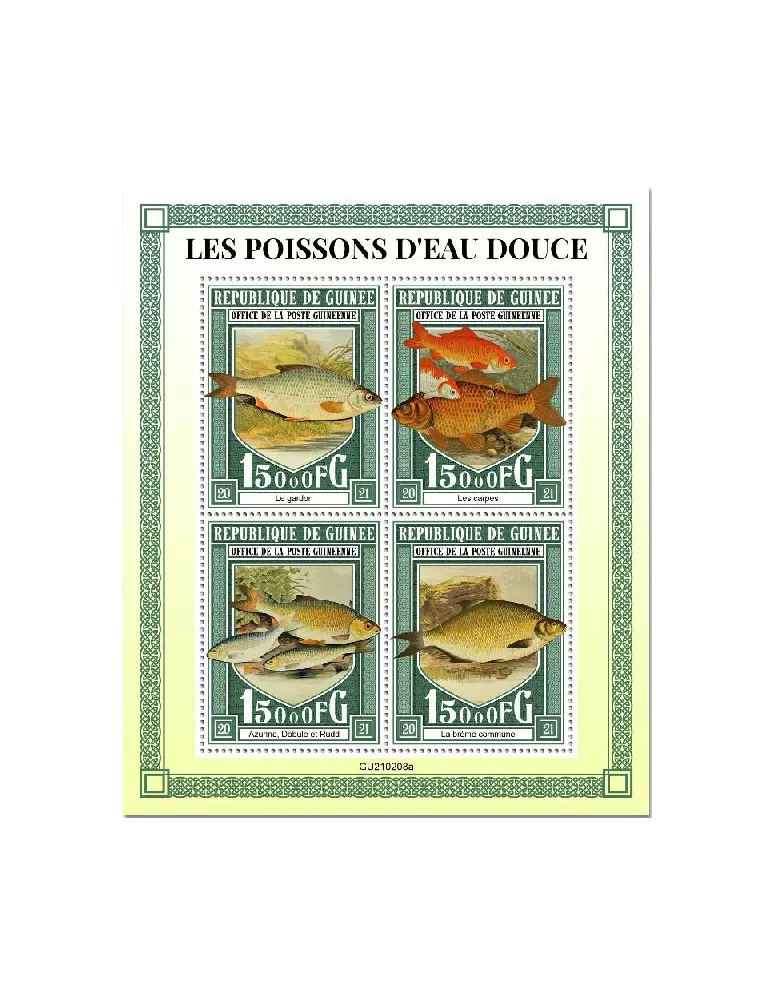 n° 11088/11091 - Timbre GUINEE Poste