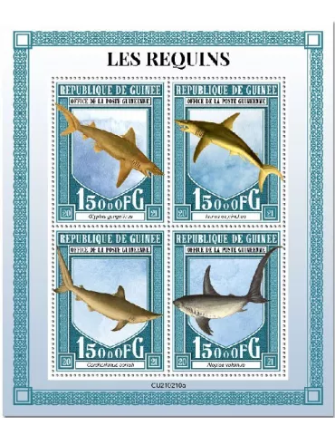 n° 11096/11099 - Timbre GUINEE Poste