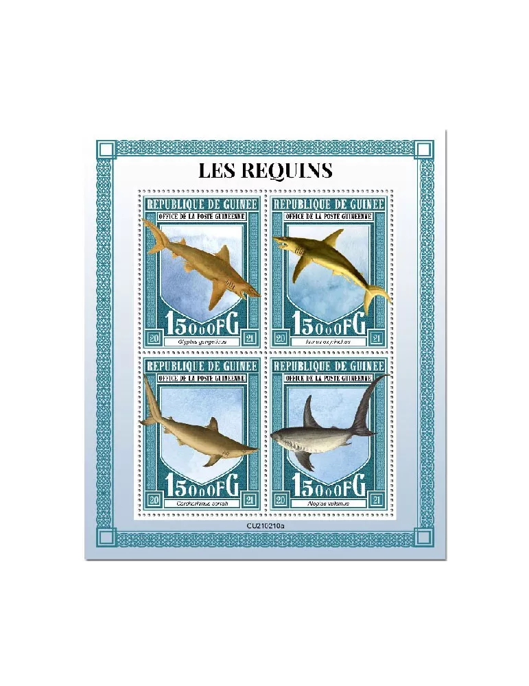 n° 11096/11099 - Timbre GUINEE Poste