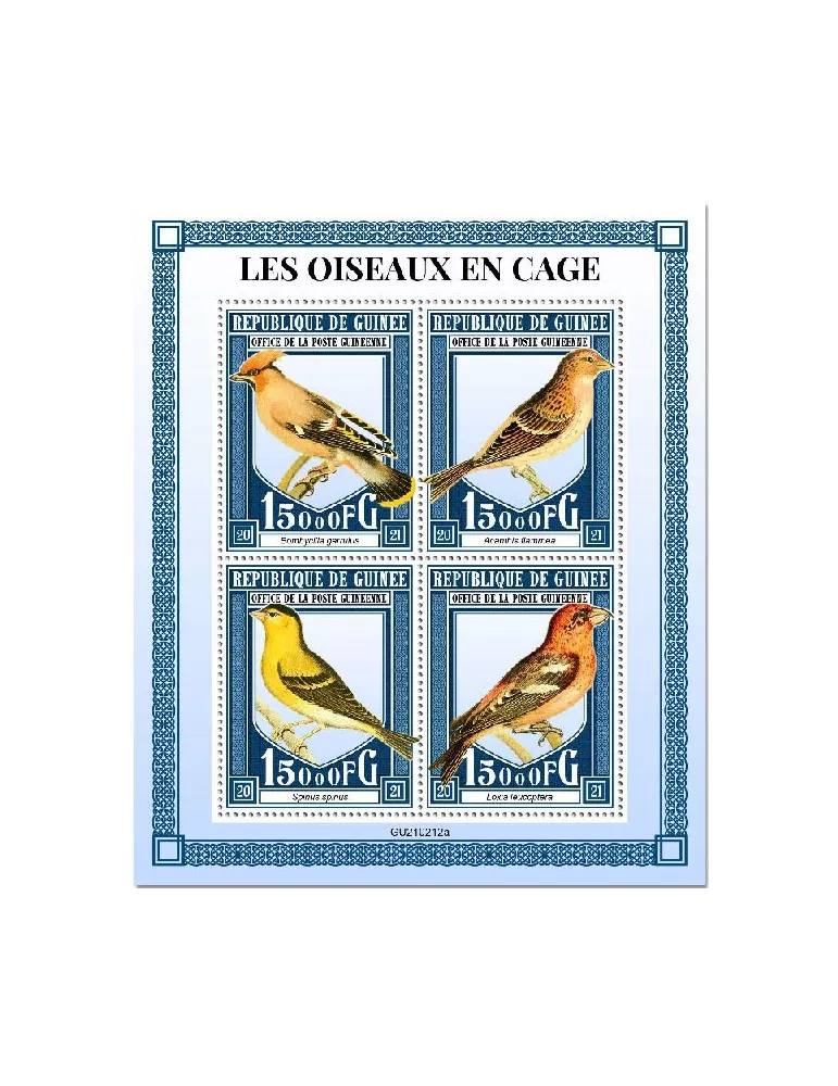 n° 11104/11107 - Timbre GUINEE Poste