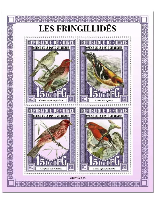 n° 11108/11111 - Timbre GUINEE Poste