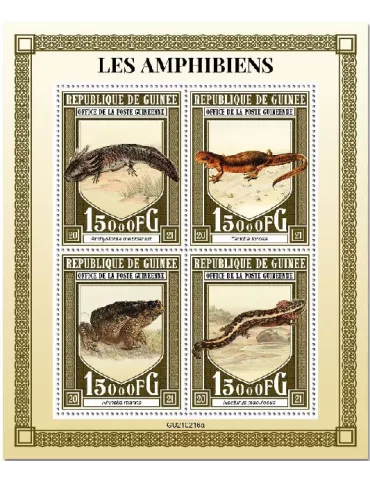 n° 11120/11123 - Timbre GUINEE Poste