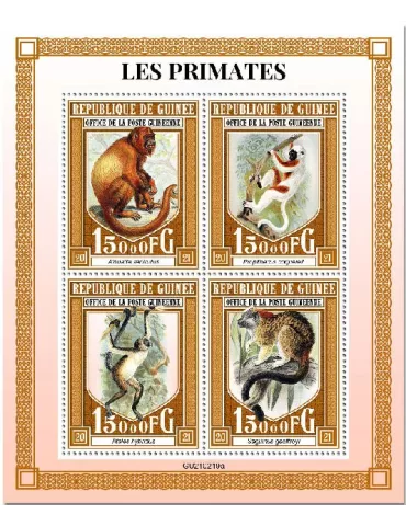 n° 11132/11135 - Timbre GUINEE Poste