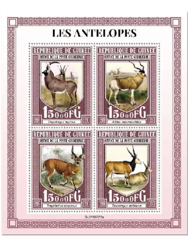 n° 11144/11147 - Timbre GUINEE Poste