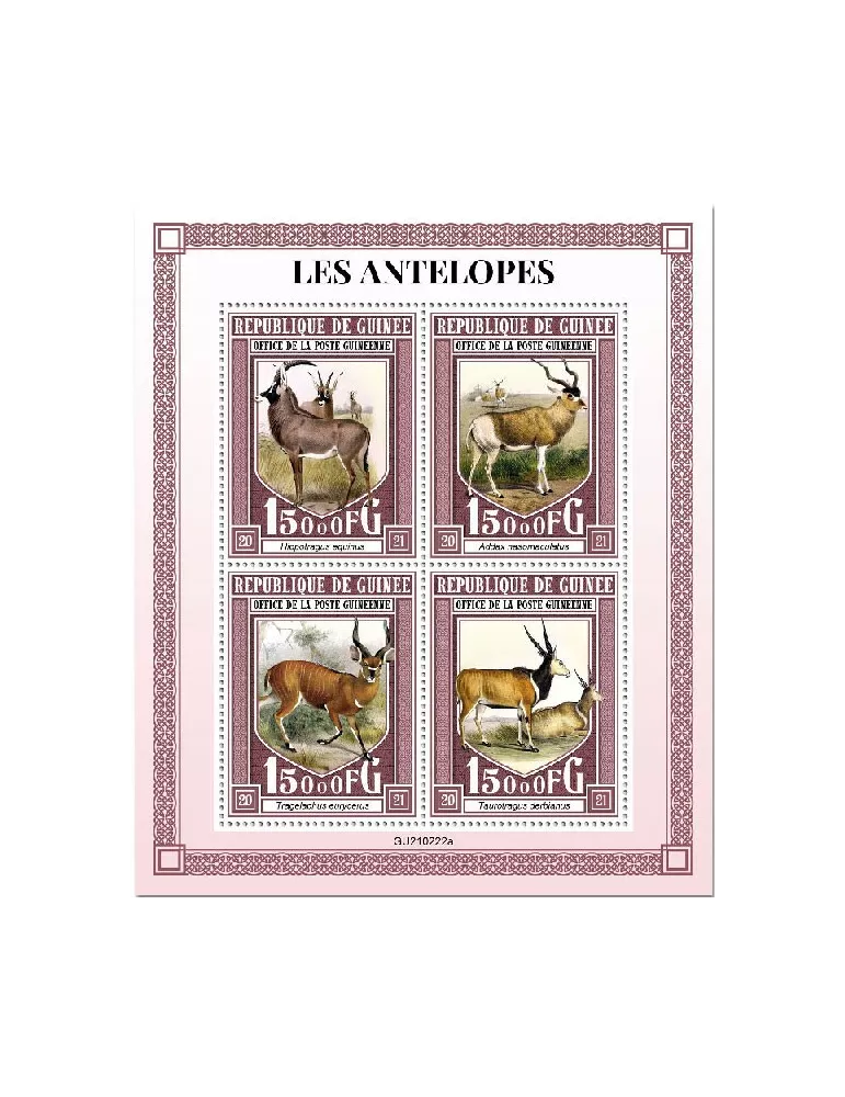 n° 11144/11147 - Timbre GUINEE Poste