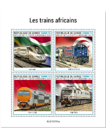 n° 11180/11183 - Timbre GUINEE Poste