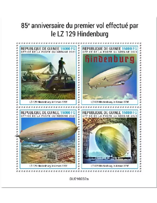 n° 11184/11187 - Timbre GUINEE Poste