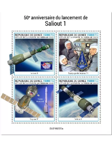 n° 11196/11199 - Timbre GUINEE Poste