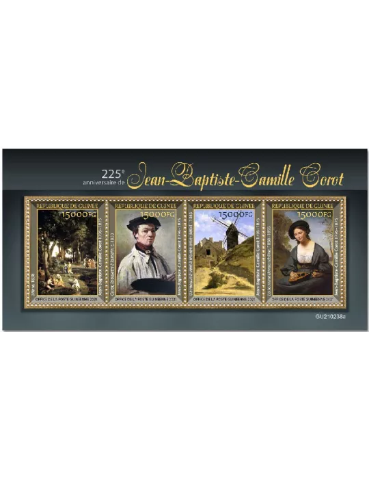 n° 11208/11211 - Timbre GUINEE Poste