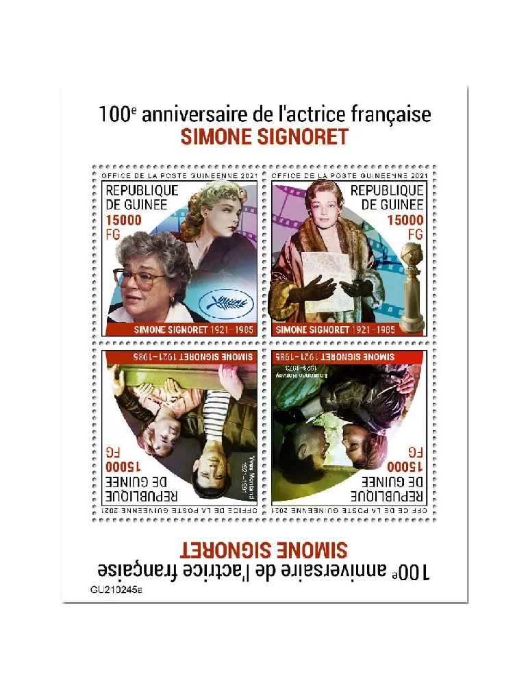 n° 11236/11239 - Timbre GUINEE Poste