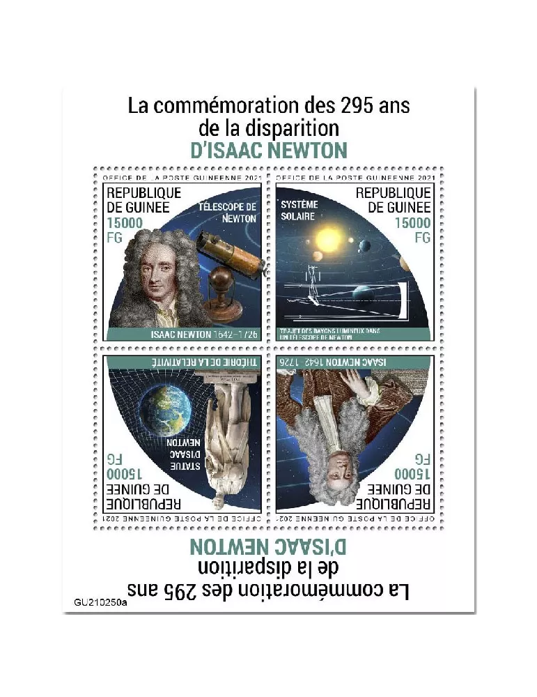 n° 11256/11259 - Timbre GUINEE Poste