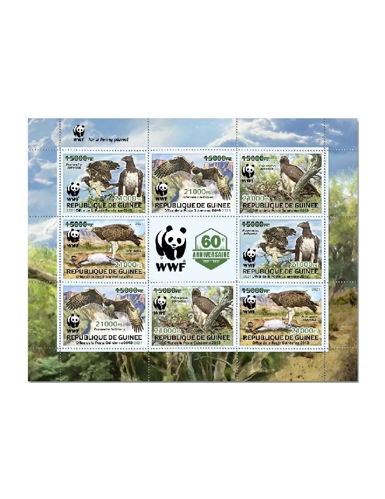 n° 11311/11314 - Timbre GUINEE Poste