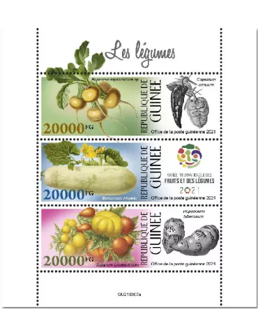 n° 11371/11373 - Timbre GUINEE Poste