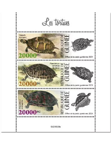 n° 11374/11376 - Timbre GUINEE Poste