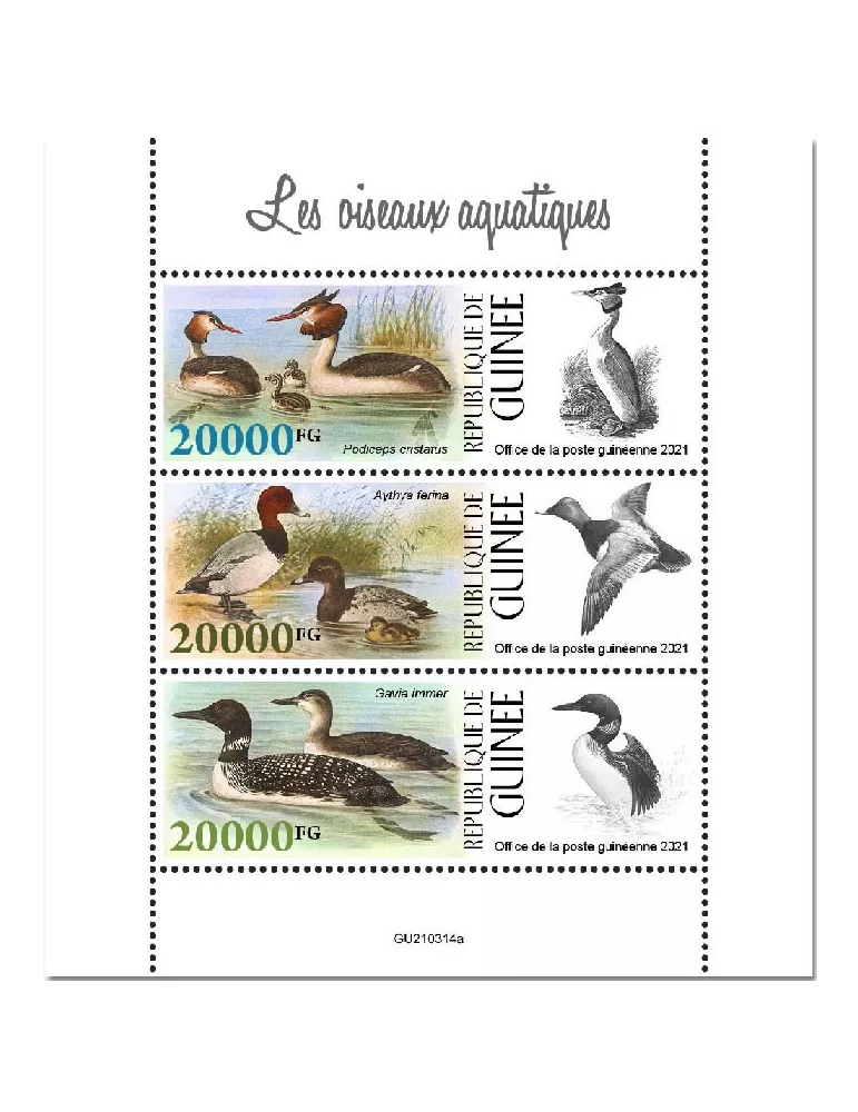 n° 11392/11394 - Timbre GUINEE Poste