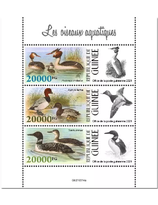 n° 11392/11394 - Timbre GUINEE Poste