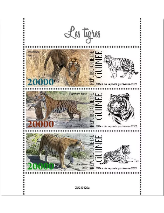 n° 11410/11412 - Timbre GUINEE Poste