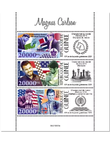 n° 11495/11497 - Timbre GUINEE Poste